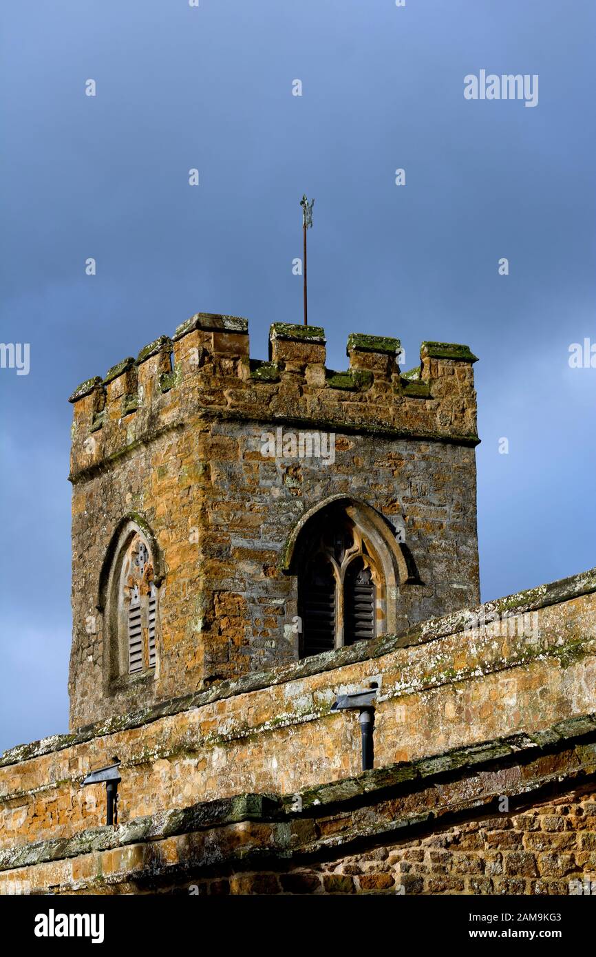St. Peter and St. Paul`s Church, Brockhall, Northamptonshire, England